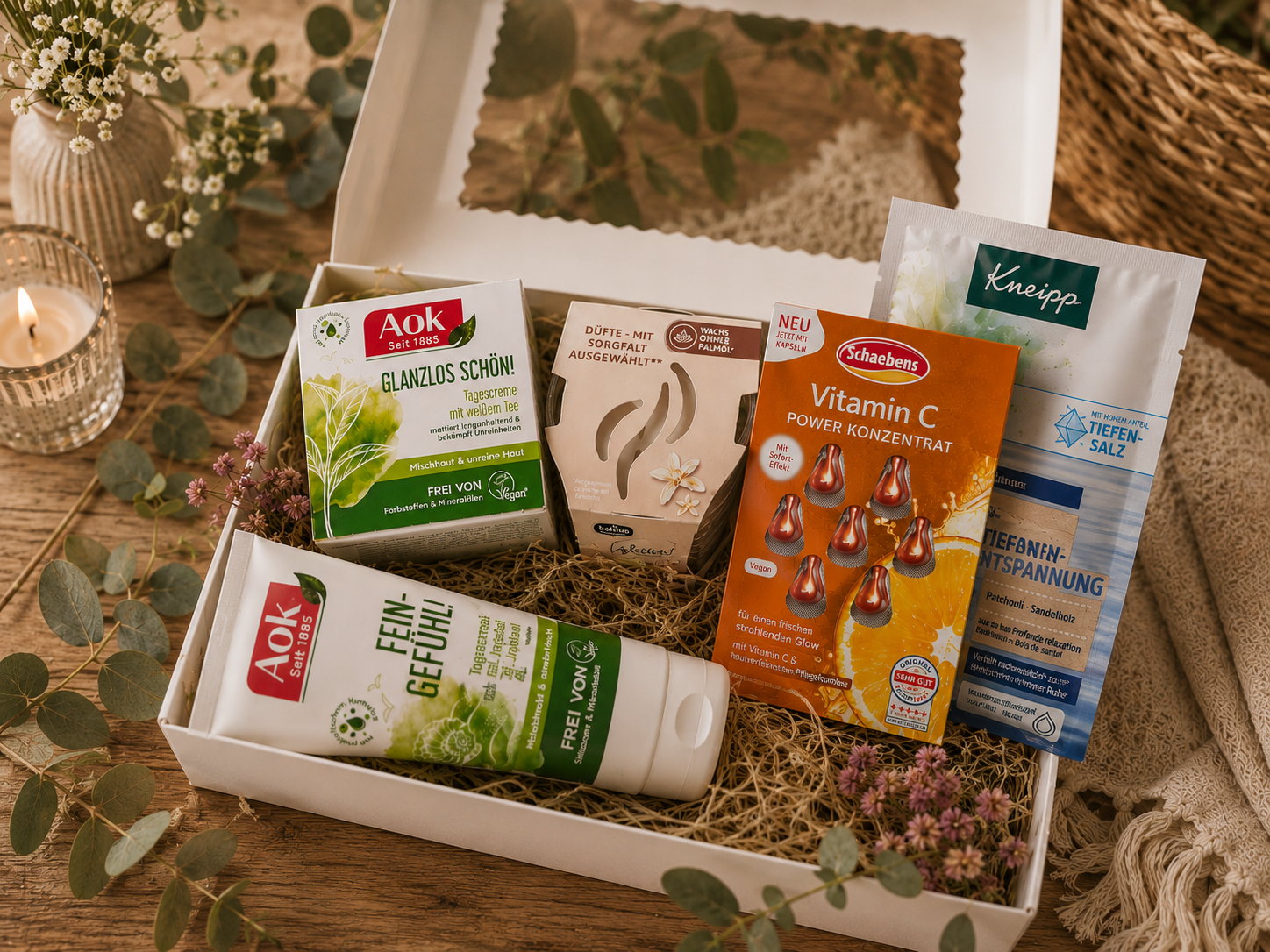 🌿 Wellness Geschenkbox Beauty Set – Neu & Perfekt zum Verschenken