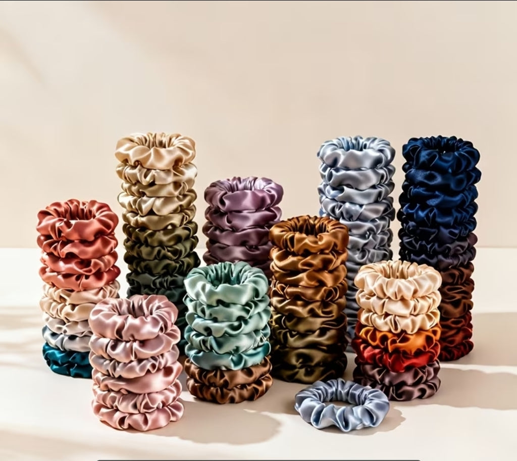 42er Set | Weiche Haargummis in vielen Farben