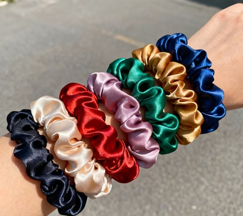 42er Set | Weiche Haargummis in vielen Farben